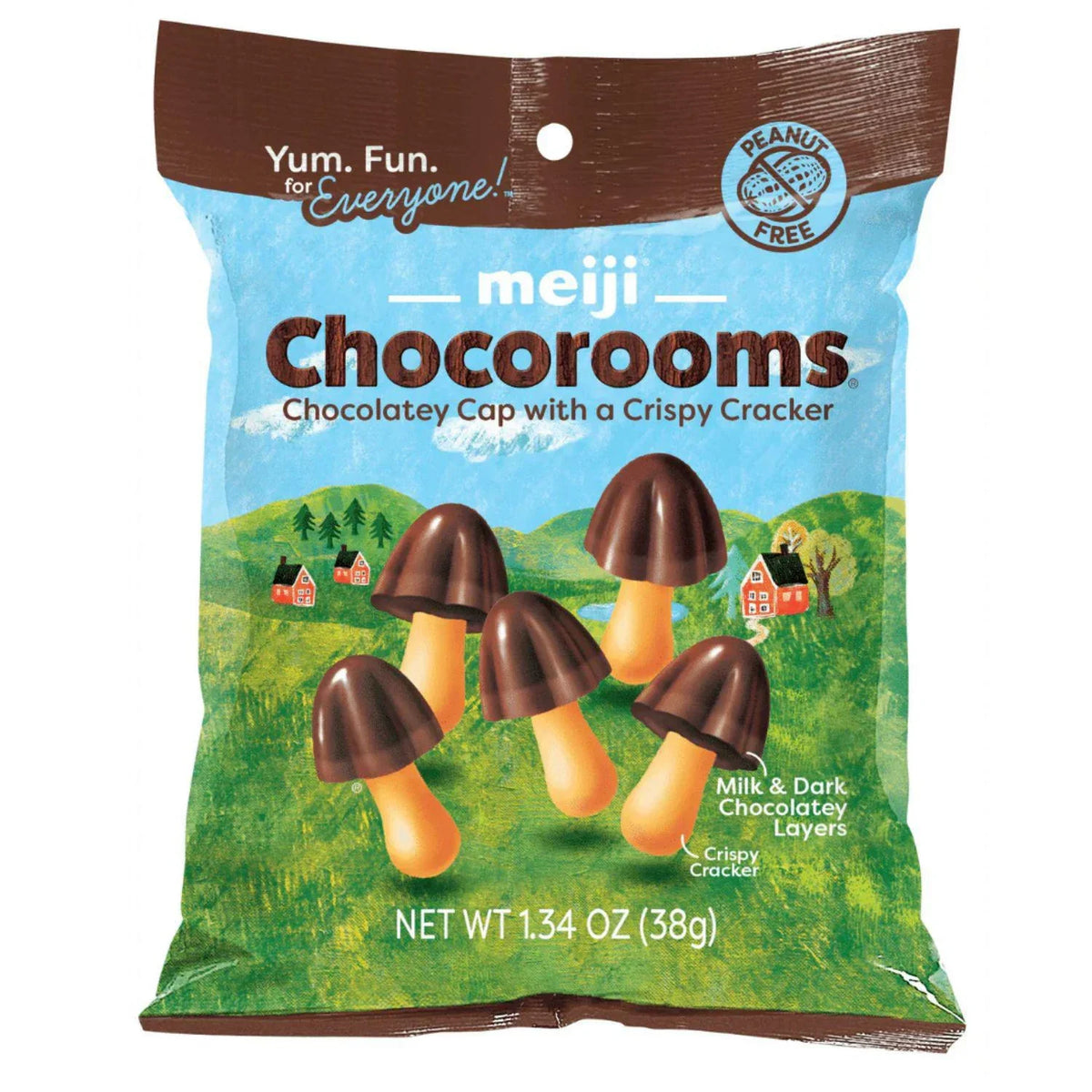 MEIJI CHOCOROOM S 1.34OZ/38G - GOHAN Market