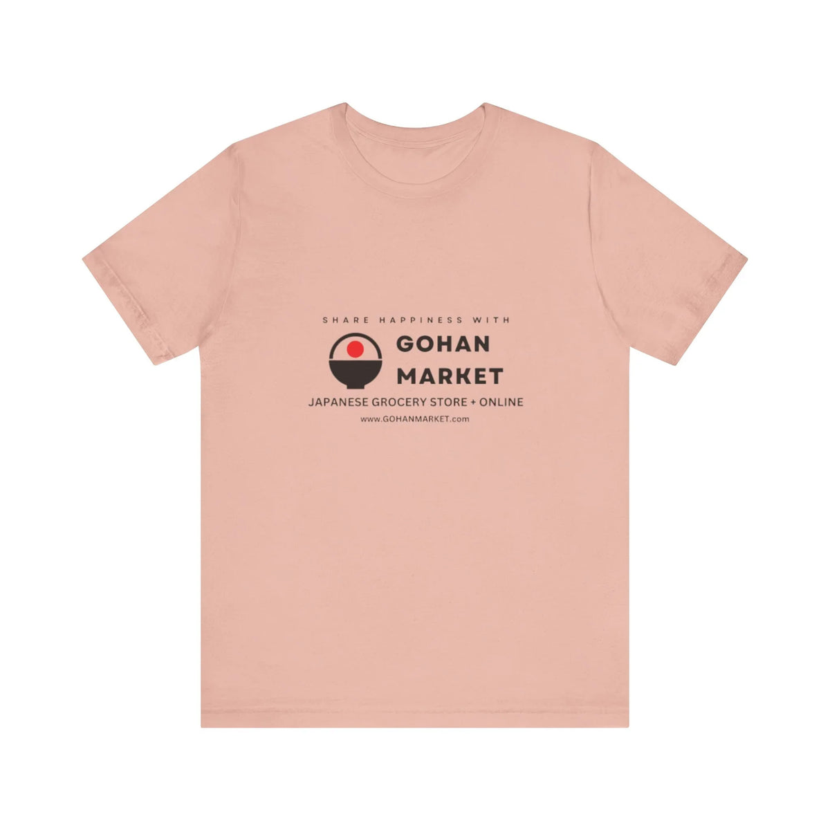 GOHAN MARKET Unisex Jersey Short Sleeve Tee
