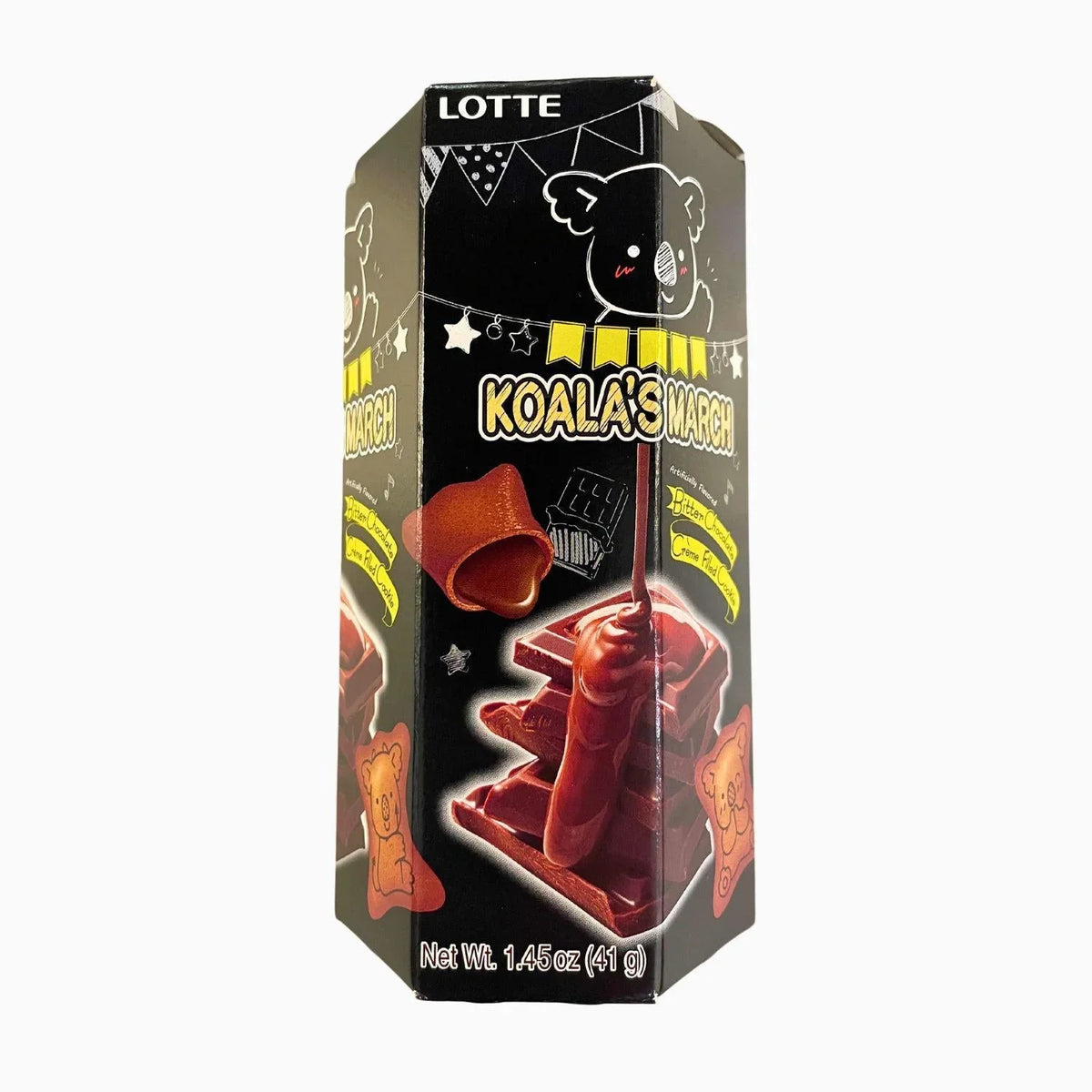 LOTTE KOALA'S MARCH BITTER CHOCOLATE 1.45OZ/41G - GOHAN Market