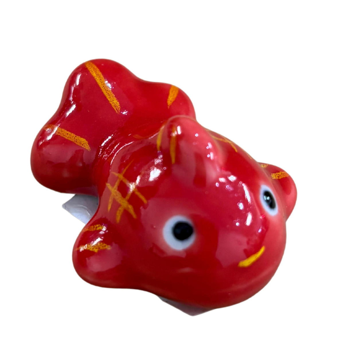 GOLDFISH  CHOPSTICKS REST 2”Ｌ RED
