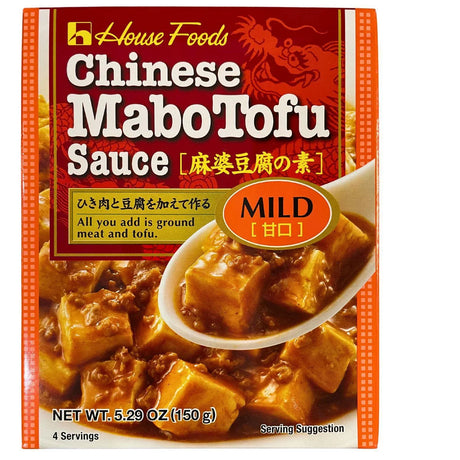 HSE CHINESE MABO TOFU SAUCE MILD FLAVOR 5.3OZ/150G - GOHAN Market