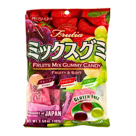 KASUGAI FRUTIA MIX GUMMY 3.9OZ/102G - GOHAN Market