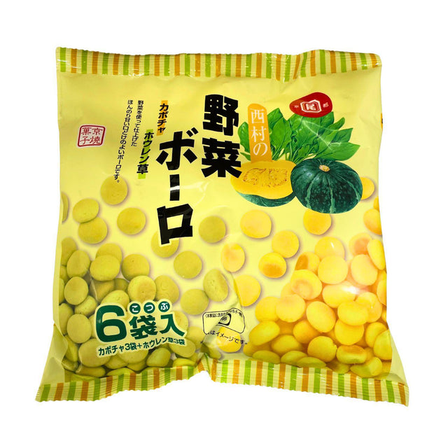 NISHIMURA YASAI BORO KOTSUBU POTATO STARCH CRACKER 6P  4.2OZ/120G - GOHAN Market