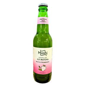 MOSHI MATCHA WHITE STRAWBERRY SPARKLING 12FLOZ/355ML