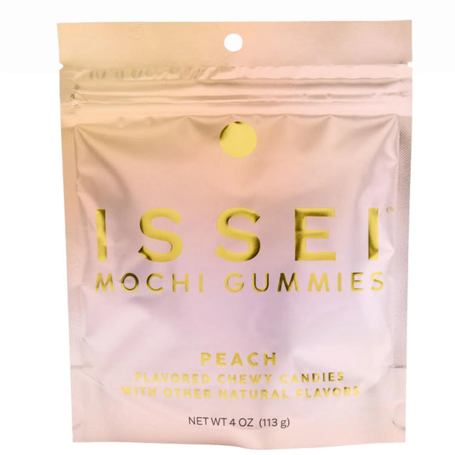 ISSEI MOCHI GUMMIES PEACH 2OZ/57G - GOHAN Market
