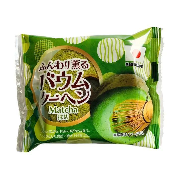 EXPIRING ON 11/14/2026 Fdi Baumkuchen Matcha 1P 55g