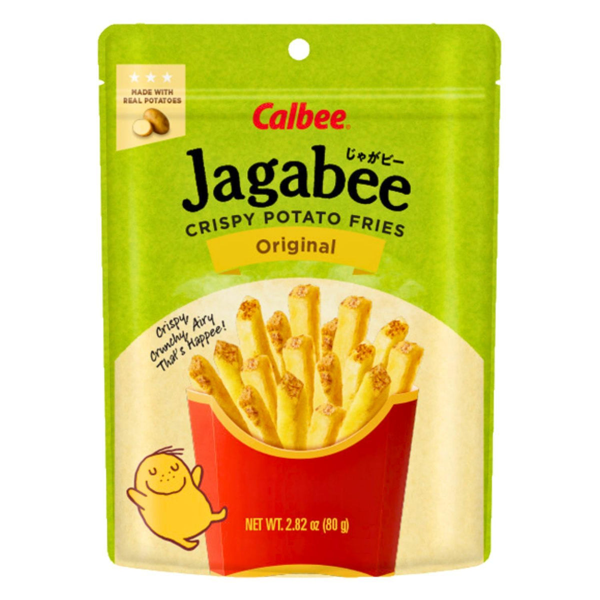 CALBEE JAGABEE ORIGINAL FLAVORED POTATO SNACK 2.82OZ/80G