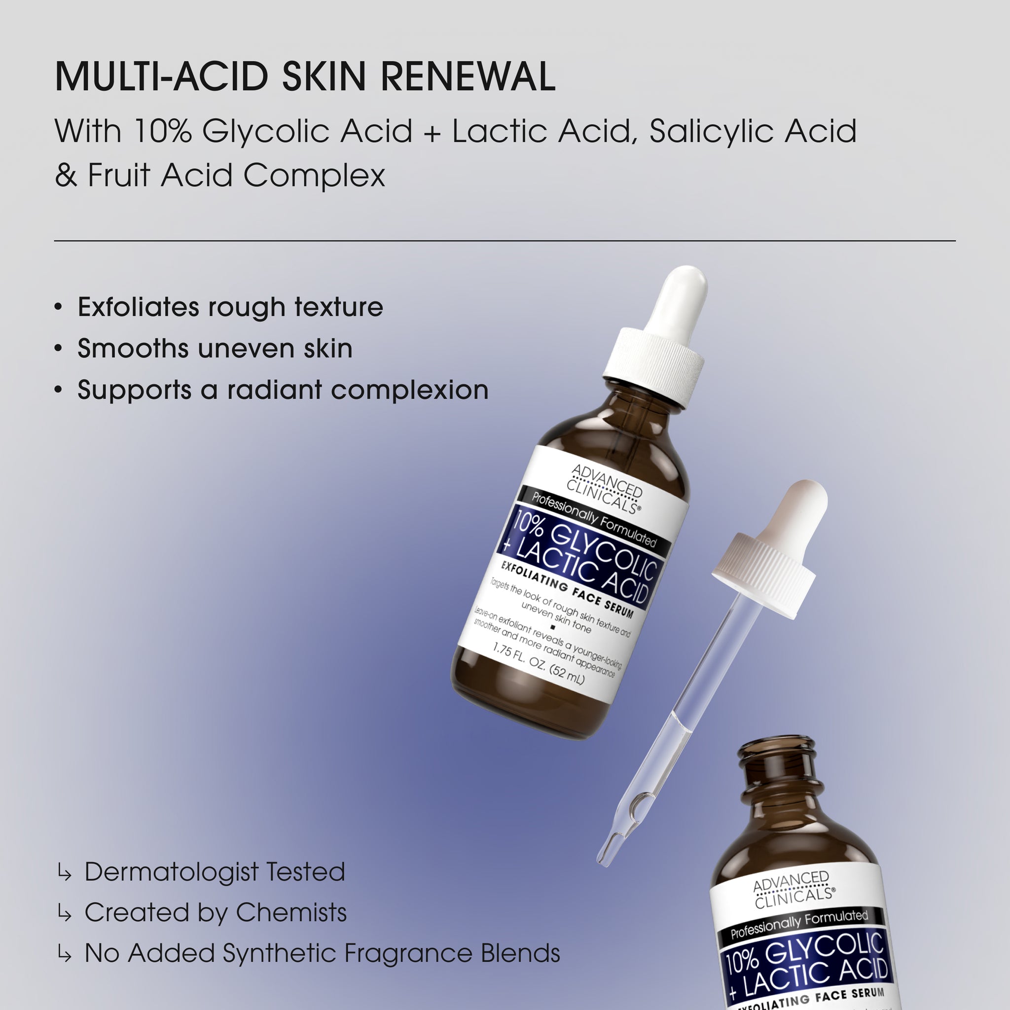 Sérum à l'acide glycolique à 10 %