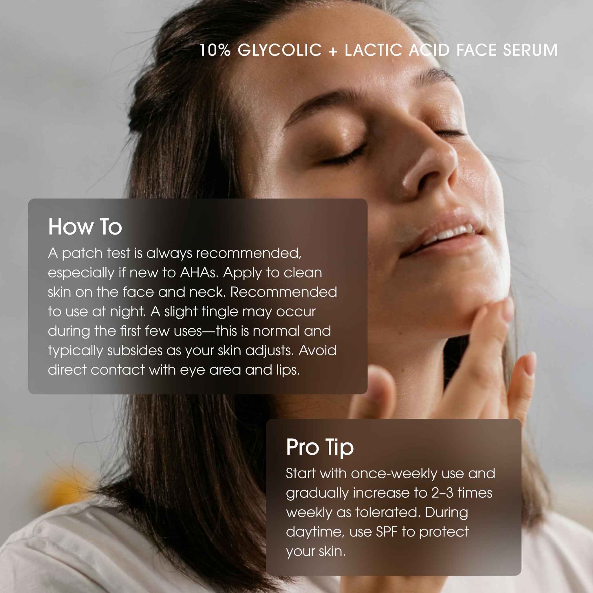 Sérum à l'acide glycolique à 10 %