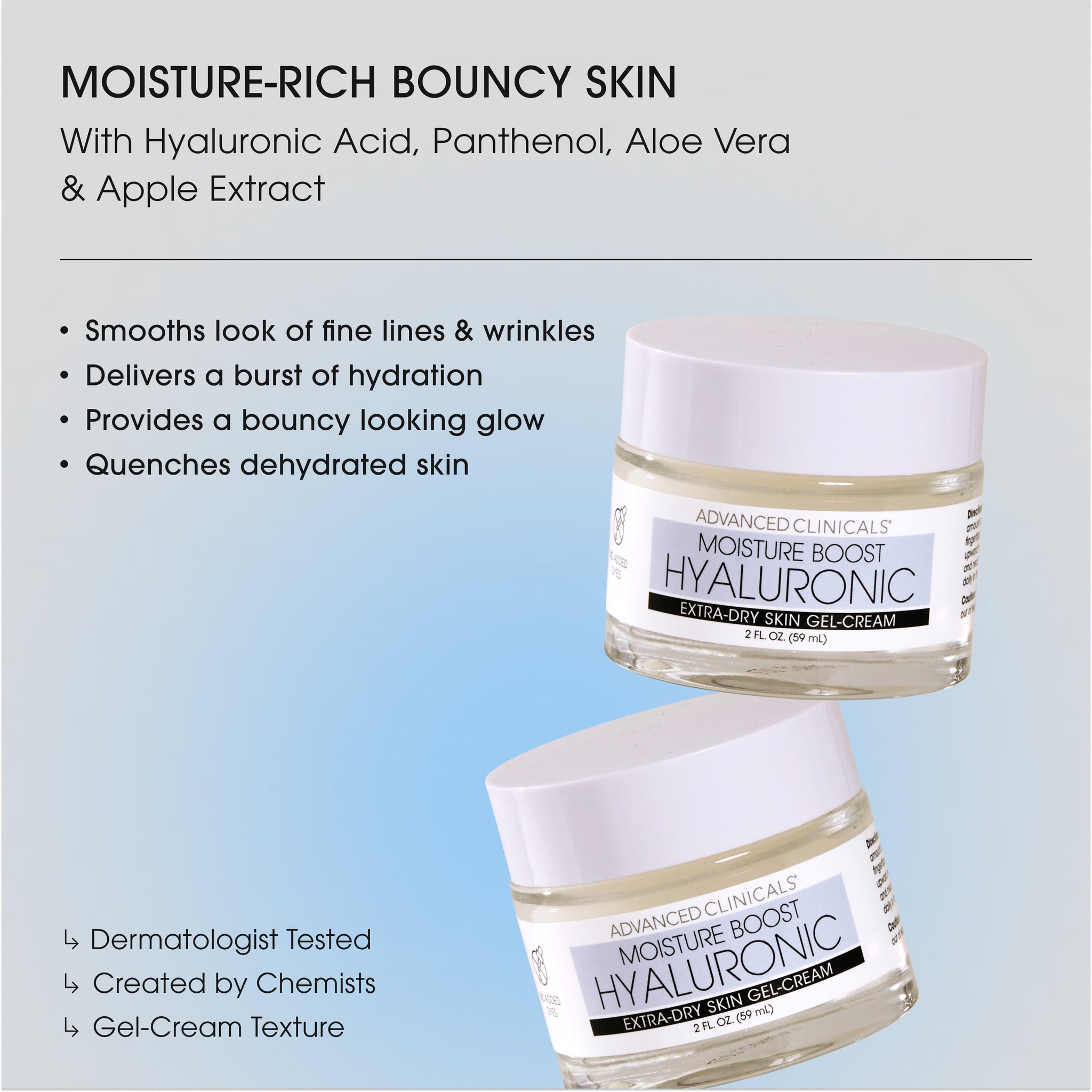 Hyaluronic Acid Face Gel-Cream
