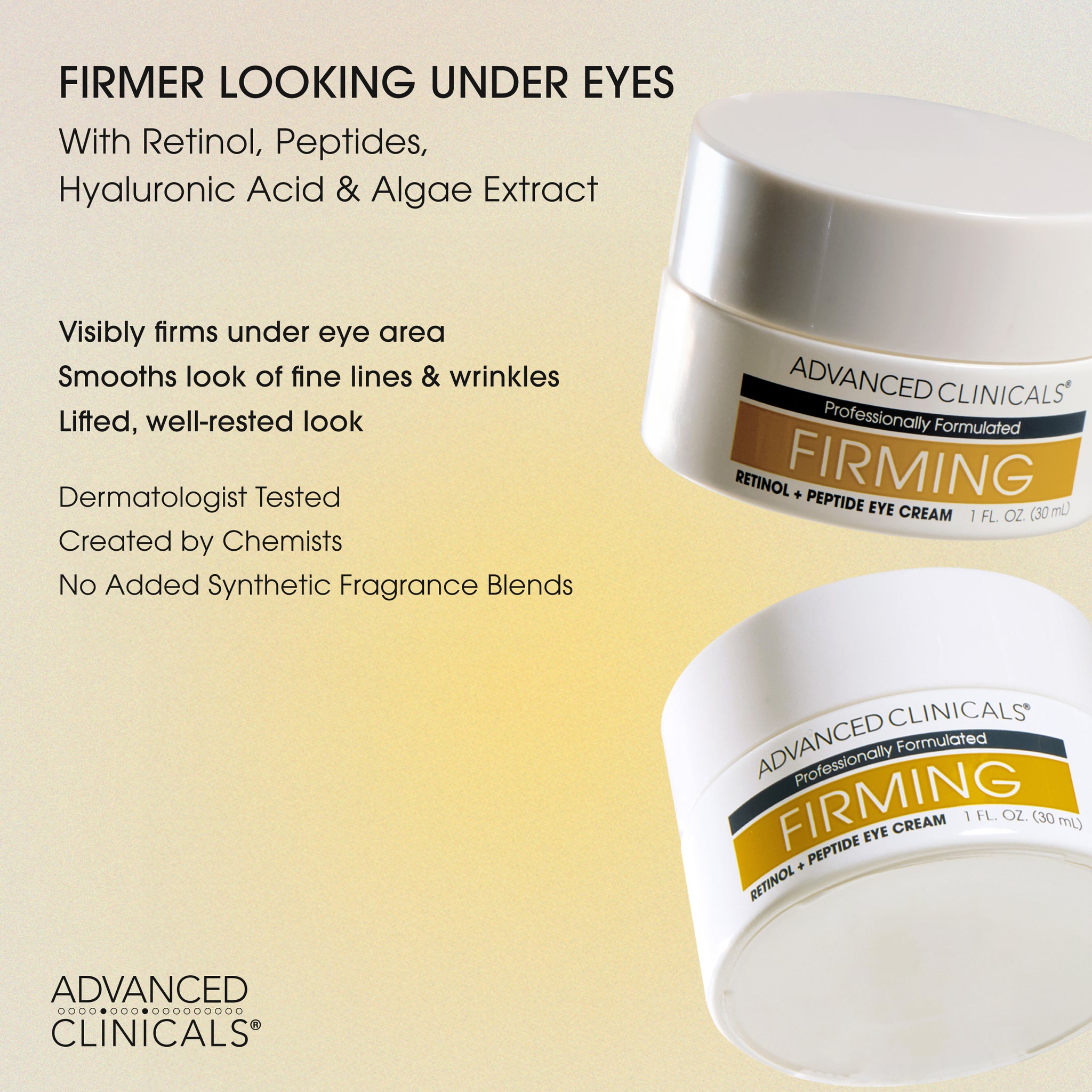 Firming Retinol + Peptides Eye Cream