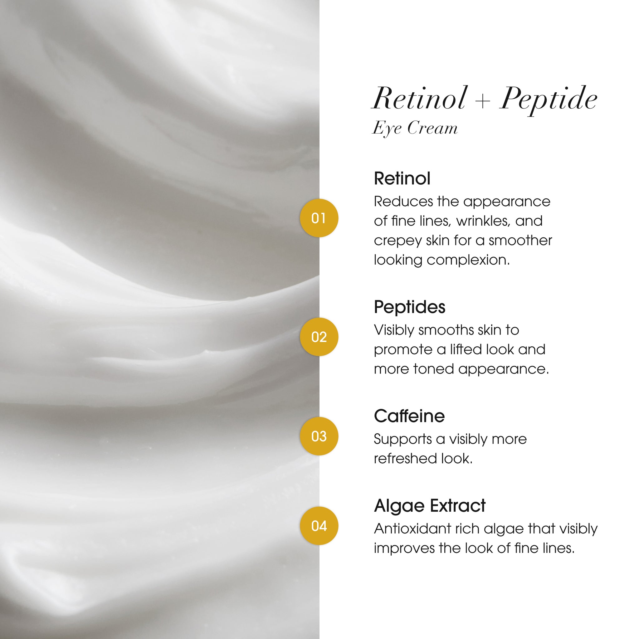 Firming Retinol + Peptides Eye Cream