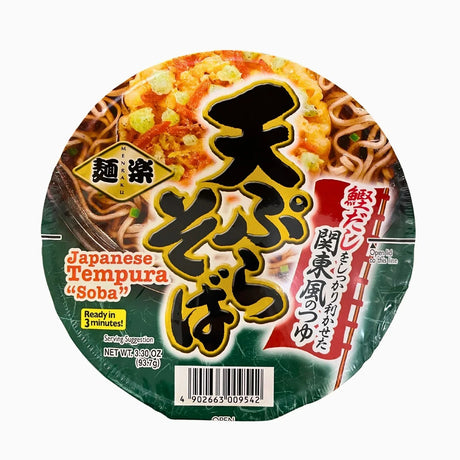 HIKARI MENRAKU TEMPURA SOBA 3.30OZ/93.7G - GOHAN Market