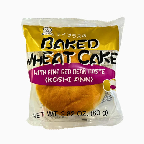 D-PLUS SWEET FINE RED BEAN PASTE(KOSHI ANN) JAPANESE BREAD 2.82OZ/80G - GOHAN Market