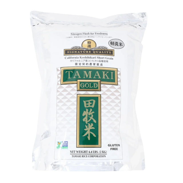 TAMAKI GOLD CALIFORNIA SHORT GRAIN RICE 4.4LB/2KG