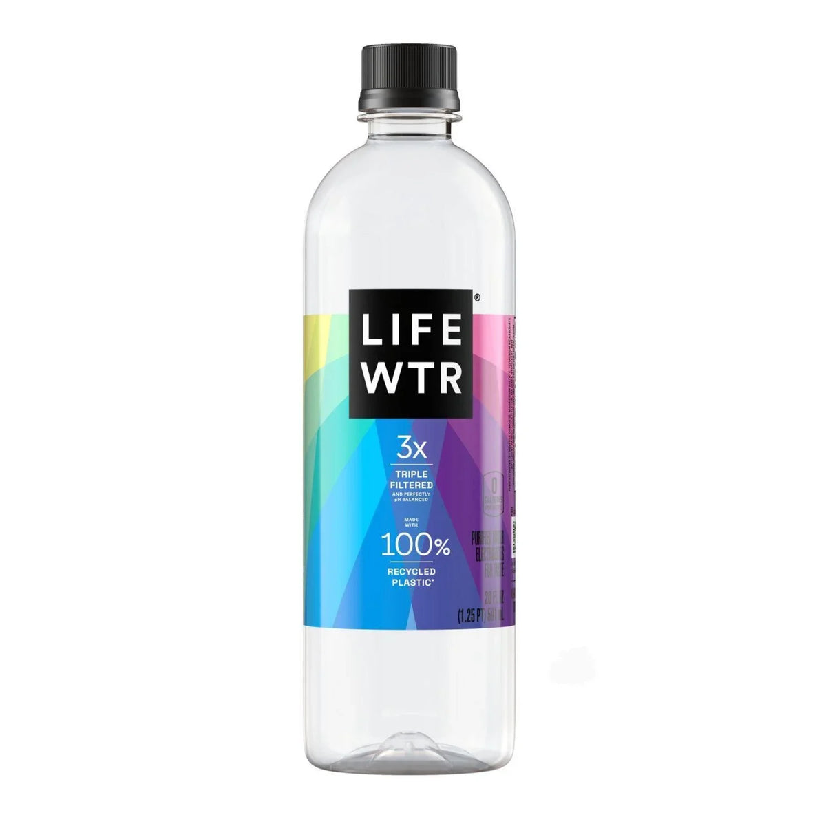 LIFEWTR WATER BOTTLED PREMIUM PET 20OZ