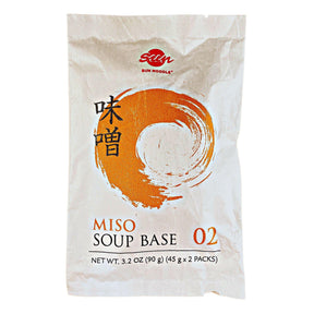 SUN NOODLE MISO RAMEN SOUP BASE 2PK 3.2OZ/90G