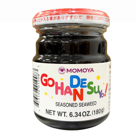MOMOYA GOHAN DESUYO SEASONED SEAWEED 6.34OZ/180G - GOHAN Market