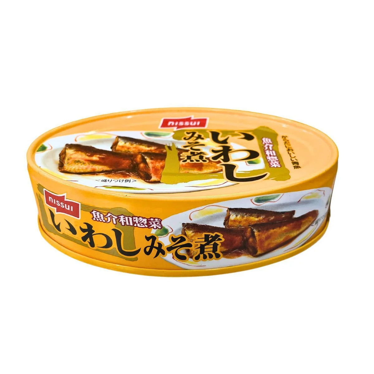 NISSUI SARDINES (WHOLE) IN SOYBEAN PASTE (IWASHI MISONI) 3.53OZ/100G - GOHAN Market