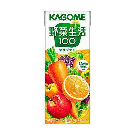 KAGOME YASAISEIKATSU100 ORIGINAL 6.75FL OZ/200ML