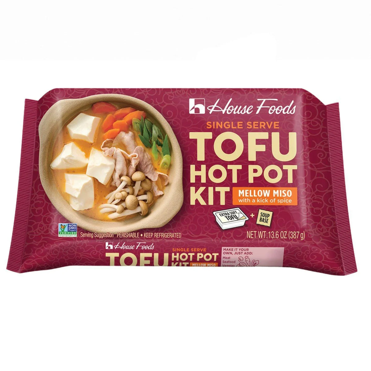 HOUSE FOODS TOFU HOT POT KIT MELLOW MISO 13.6OZ/387G