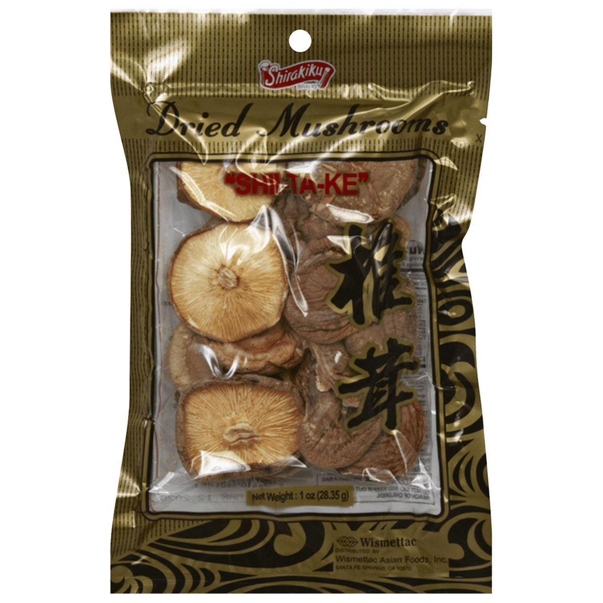 SK DRIED SHIITAKE MUSHROOMS 1OZ / 28.3G