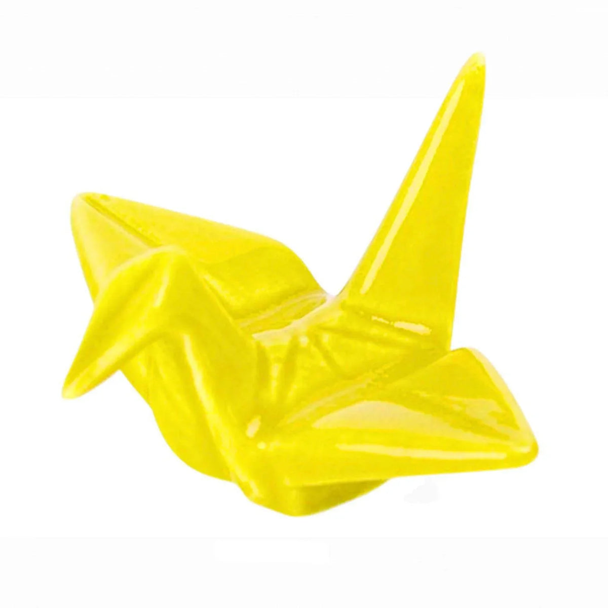 2"L CHOPSTICK REST CRANE YELLOW