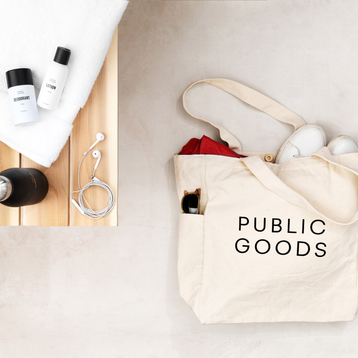 Organic Reusable Cotton Tote Bag