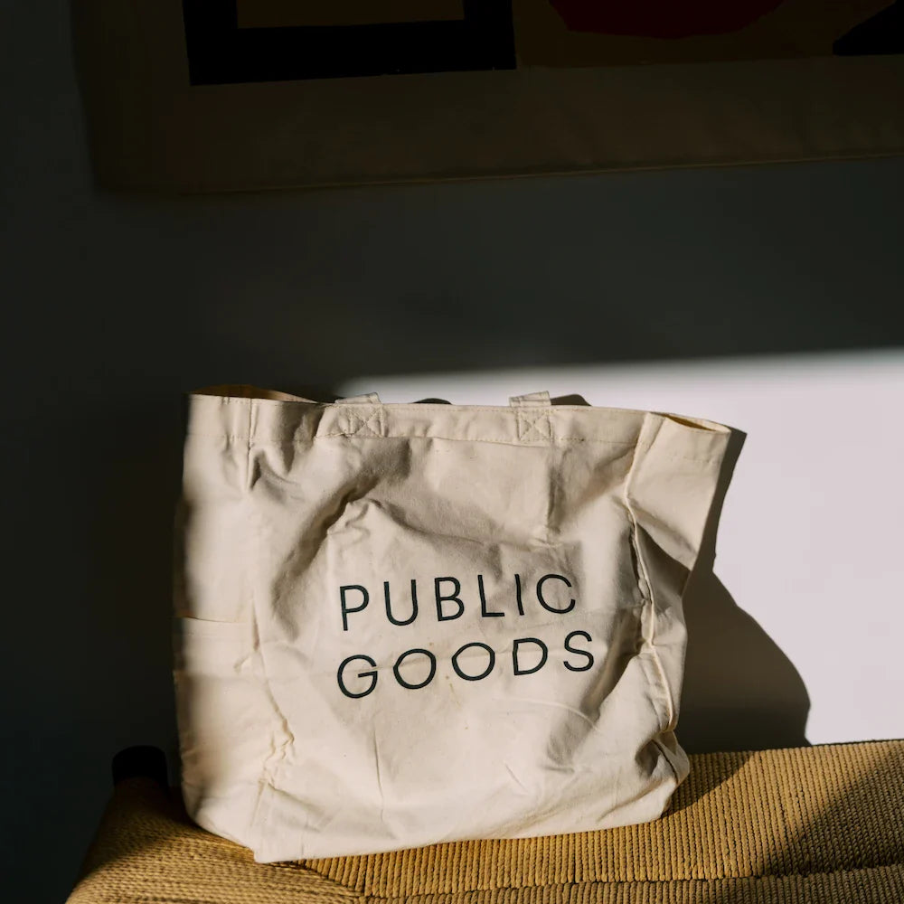 Organic Reusable Cotton Tote Bag