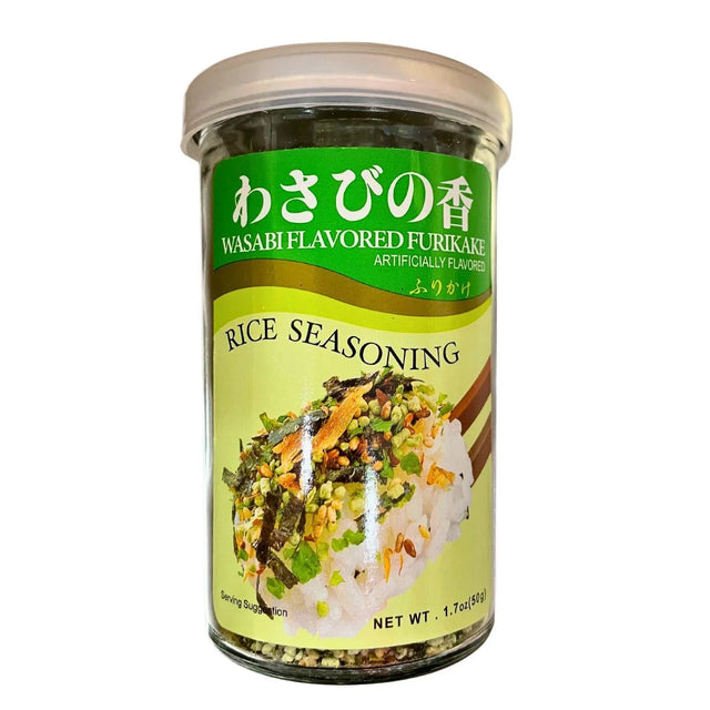 AJISHIMA WASABI NO KA WASABI FLAVORED FURIKAKE 1.7OZ/50G - GOHAN Market