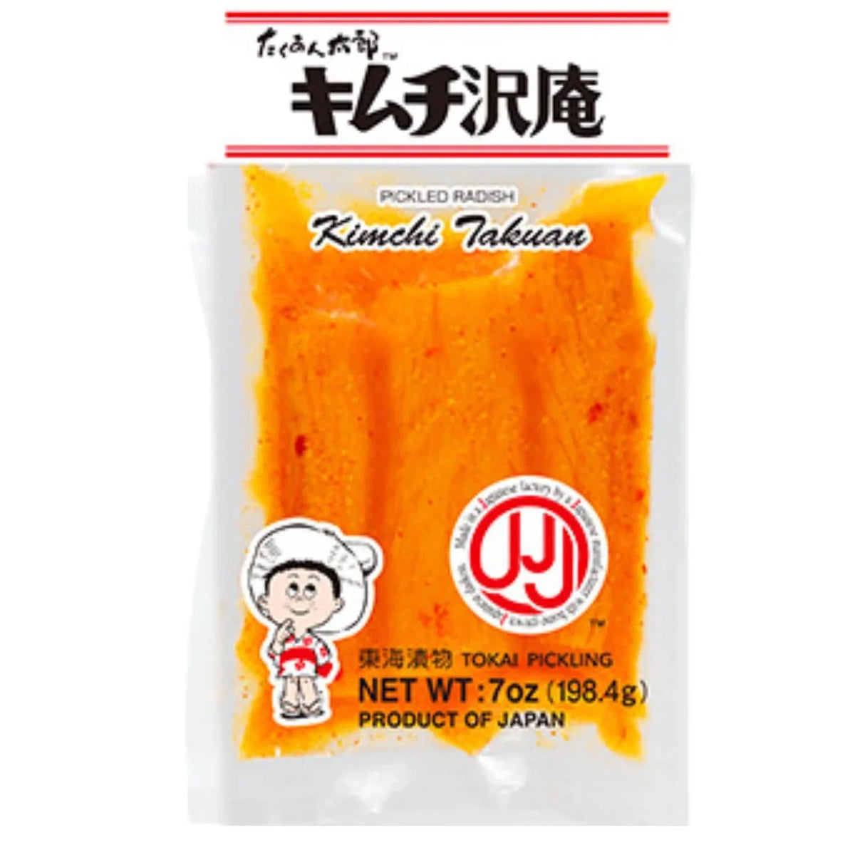 TOKAI KIMCHI TAKUAN PICKLED RADISH 7OZ/198.4G - GOHAN Market
