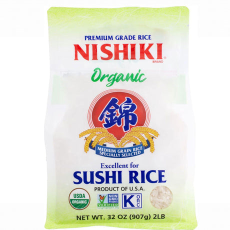 NISHIKI ORGANIC PREMIUM RICE 2LB/907G - GOHAN Market