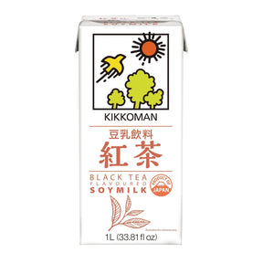 KKM SOY MILK MILK BLACK TEA 33.81FL OZ/1L - GOHAN Market