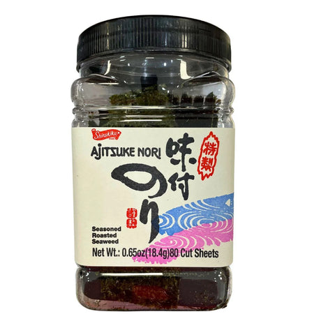 SK AJITSUKE NORI SEASONED ROASTED SEAWEED 0.65OZ/18.4OZ - GOHAN Market