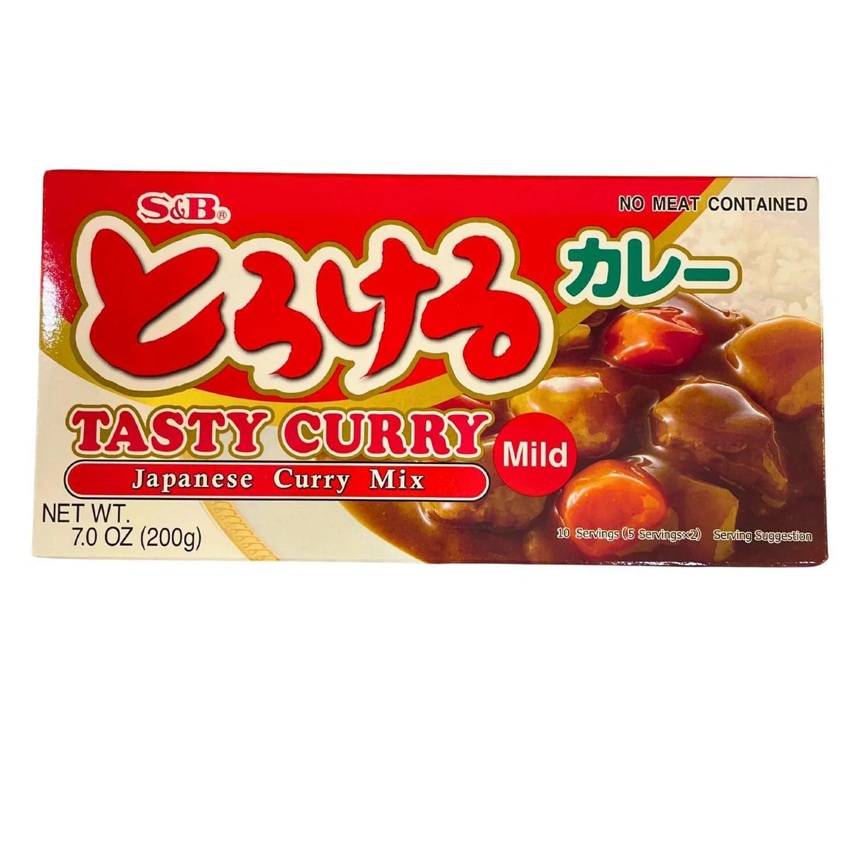 SB Torokeru Tasty Curry Mild 10servings 7oz/200g - GOHAN Market