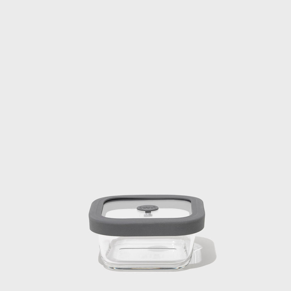 Square Glass Food Storage Containers (Set of 4)