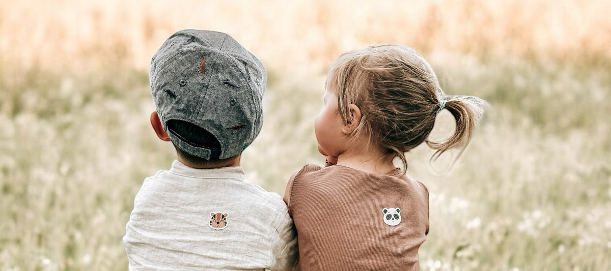 Insektenschutz für Baby & Kleinkind - im Bild: pieksmichnicht Sticker gegen Mücken