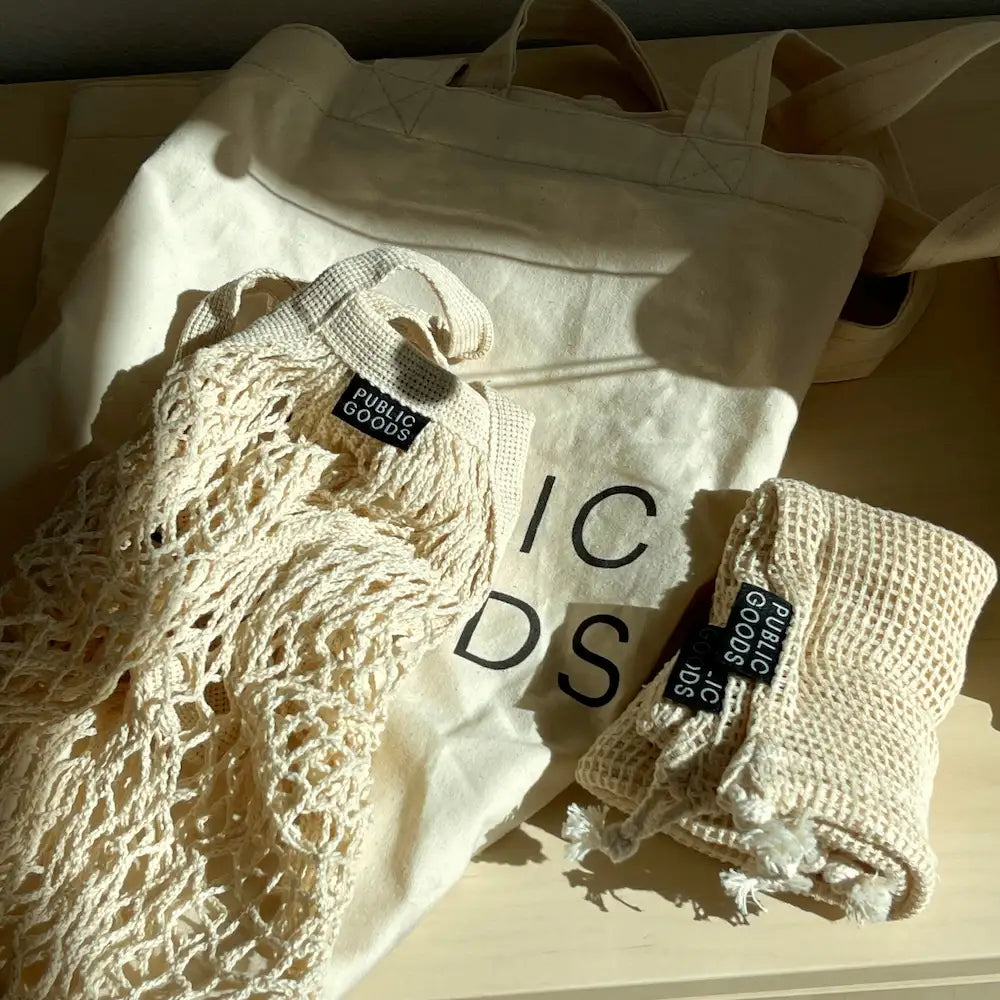 Organic Reusable Cotton Tote Bag