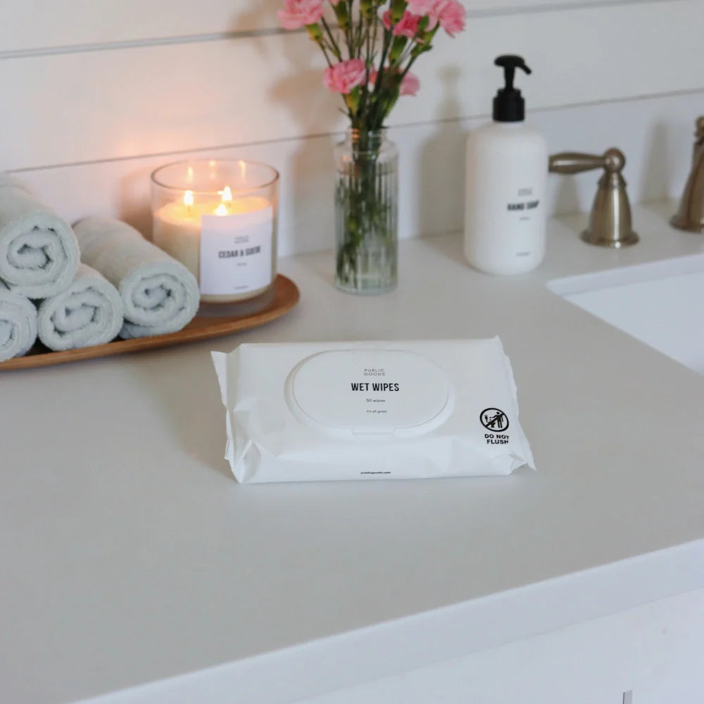 Pure Bamboo Wet Wipes (300 ct)