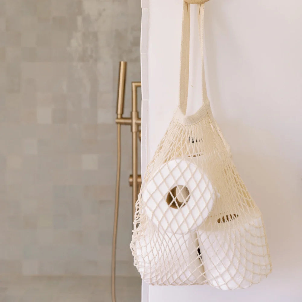 Organic Wide Mesh Tote