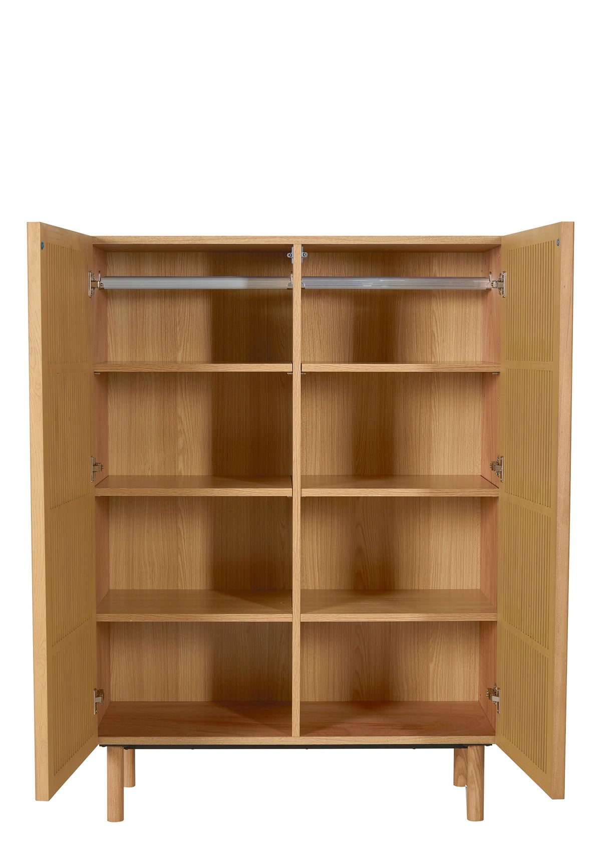 Kleiderschrank 2-türig 'Hai No Ki' Natural Ash