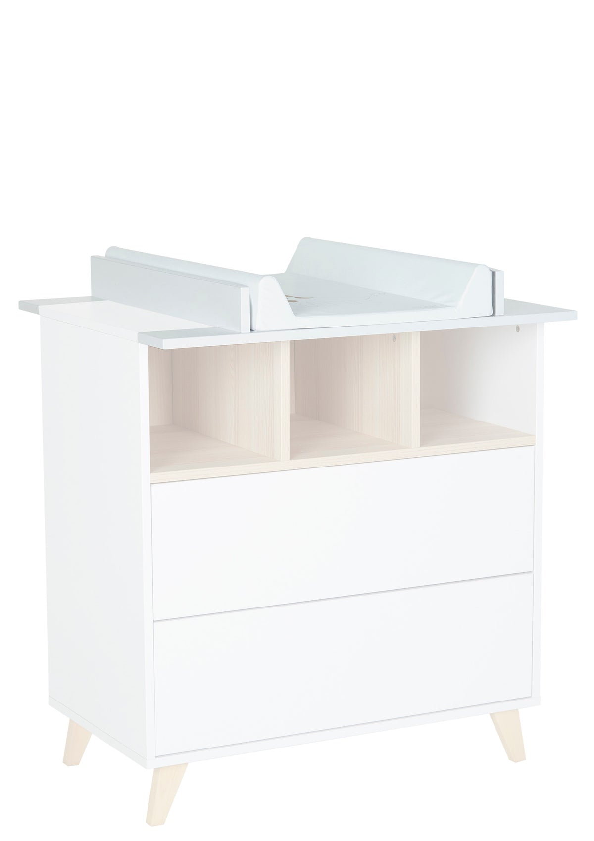 Quax Wickelaufsatz für Kommode 'Loft' Weiß