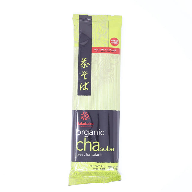 HAKUBAKU ORGANIC CHASOBA 7OZ/200G