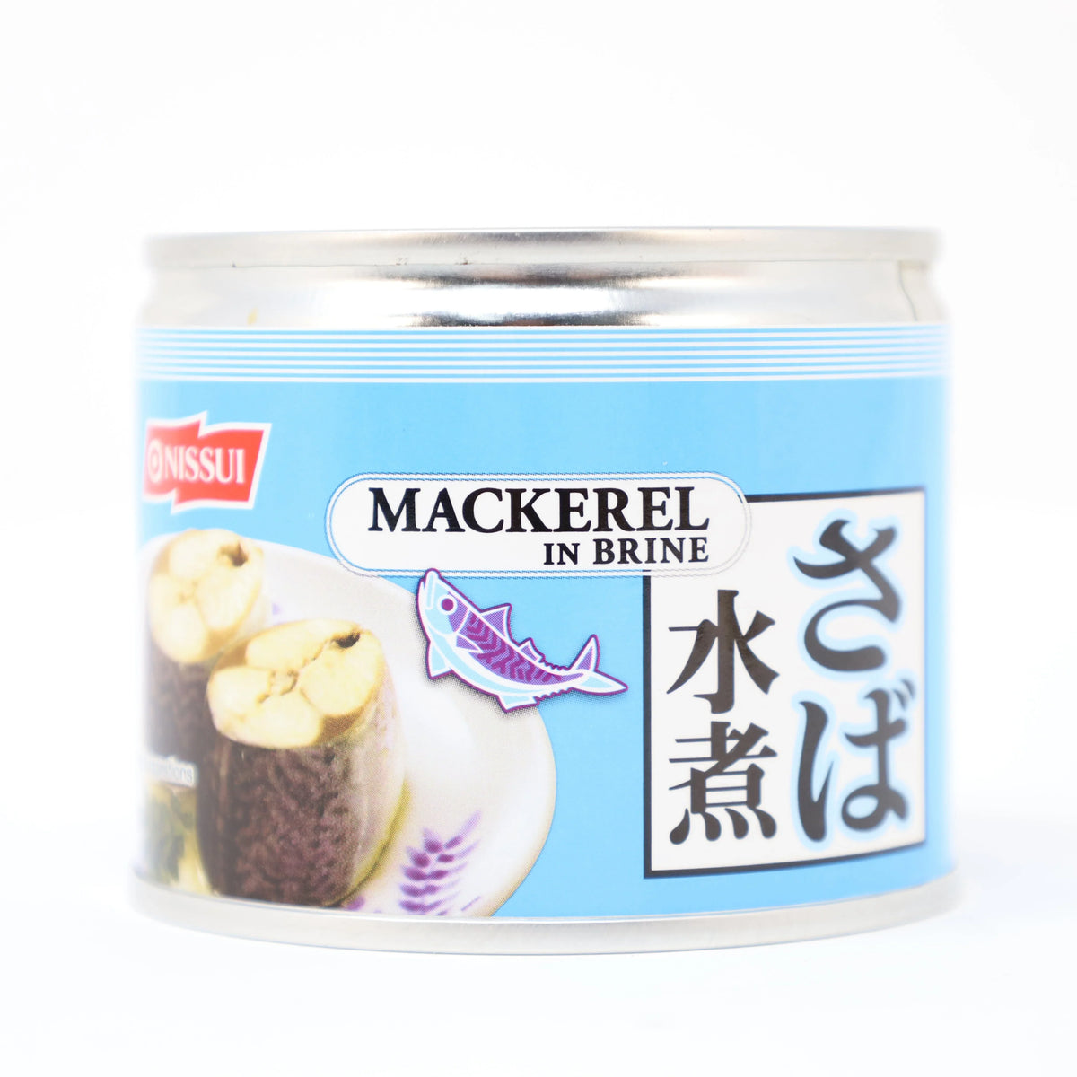 NISSUI SABA MIZUNI MACKEREL IN BRINE CAN 6.52OZ/185G