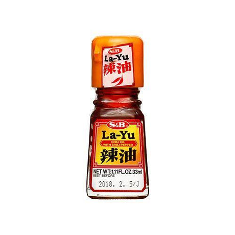 SB LA-YU CHILLI OIL WITH PEPPER 1.11FL OZ/33ML